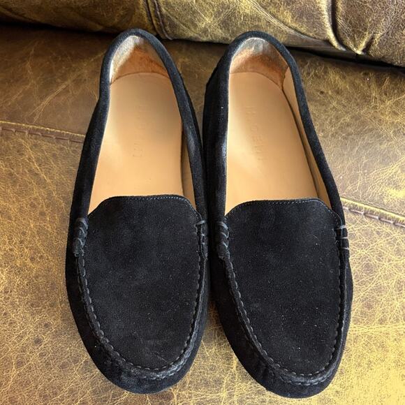 M. Gemi Shoes - M. Gemi women’s size 38 - 8 Made in Italy Black Suede Flat Loafer shoes